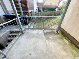 Balkon zur Rückseite