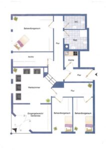 Grundriss Laden